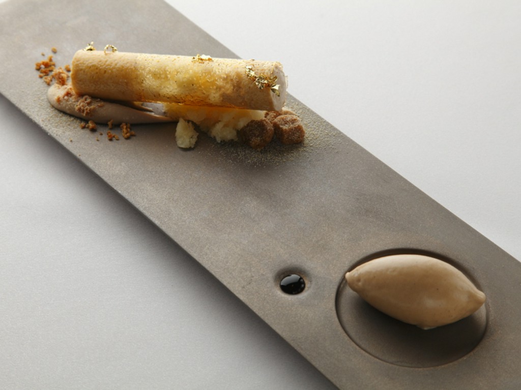 異なる食感に驚きと感動『洋梨と栗のコンポジション』