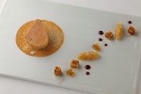 『フォアグラの冷製 オックステールのトリプルコンソメ風味』