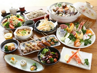 ご宴会コース3500円〜、2時間の飲み放題も承ります！