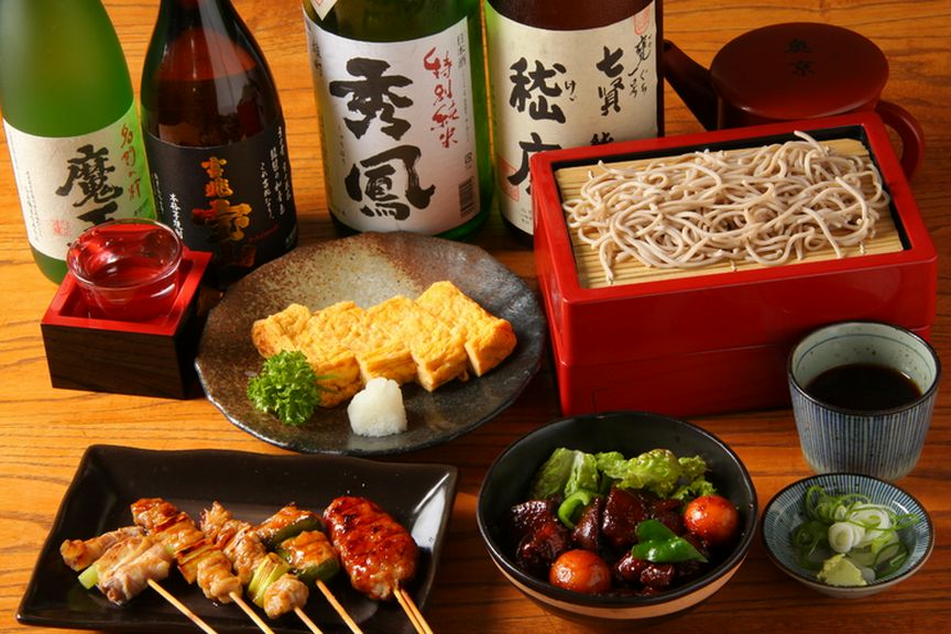 自慢のそばはもちろん、その他料理やドリンクもご堪能ください