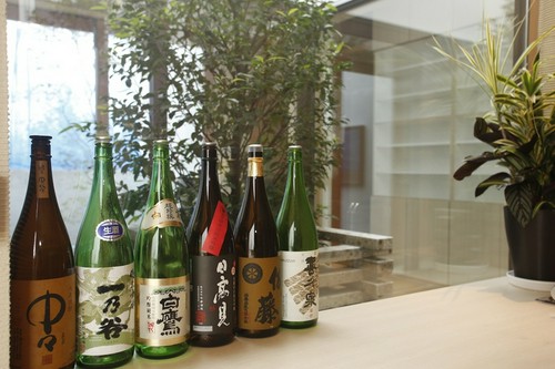 今流行の焼酎が揃っています