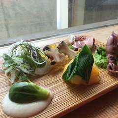 初夏の味覚！旬の食材を活かしたコース料理をお楽しみ下さい。