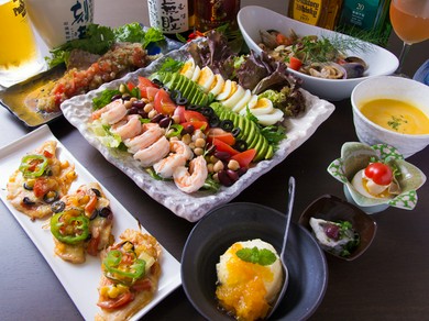 食事もおしゃべりも弾む！　女性にうれしいレディースプラン