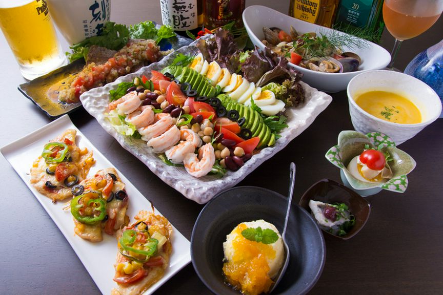 女子必見！　飲みも食べもお任せのレディースプラン