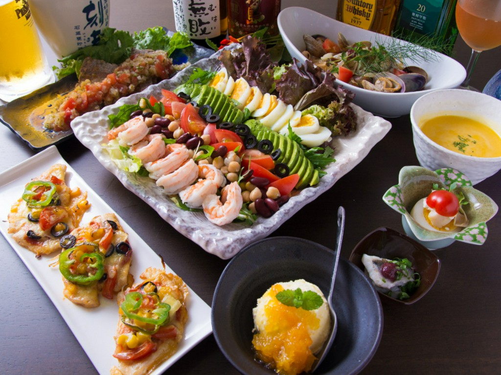 女子必見！　飲みも食べもお任せのレディースプラン