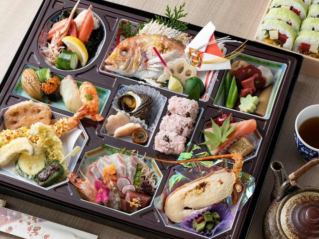 慶事会席パック膳　お土産【五色巻き付き♪】