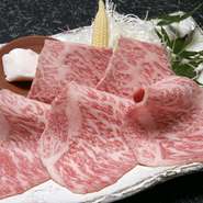 『特選飛騨牛焼しゃぶ』