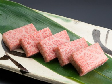 最上級の三枚肉を使用した『特選飛騨牛カルビ』