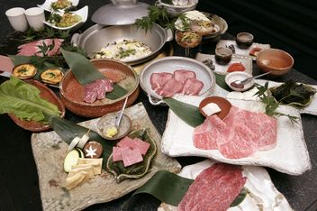 Premium Hida beef yakiniku Suya
