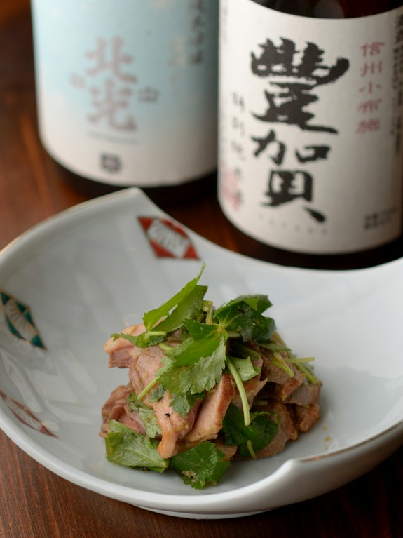 酒の肴におすすめ『鴨わさ』　