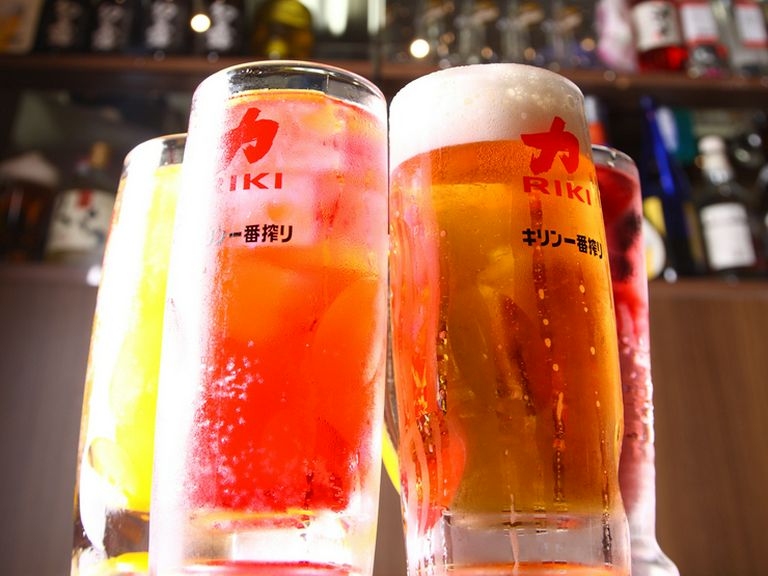 お手頃価格なので、仕事帰りのお客様に愛されています