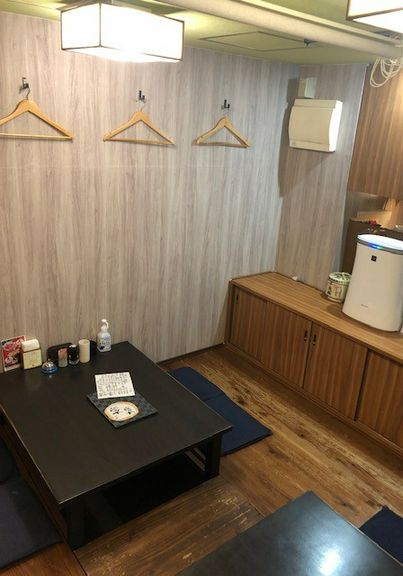 2名様からご利用可能な掘りごたつの席です!