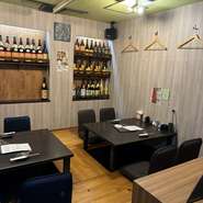 ２名様からご利用可能な掘りごたつの席です！