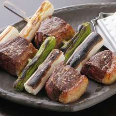 お酒と一緒に鴨を使ったお料理を