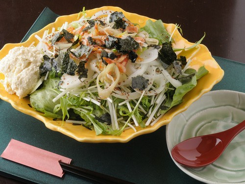 みずみずしい野菜をたっぷりと