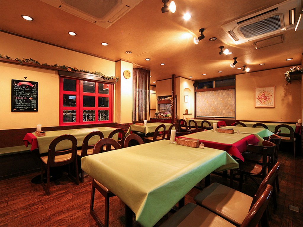 おしゃれな店内