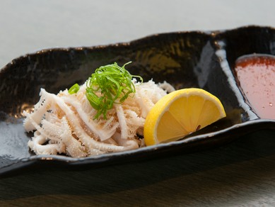 新鮮でなければ作れない『白生セン湯引き』