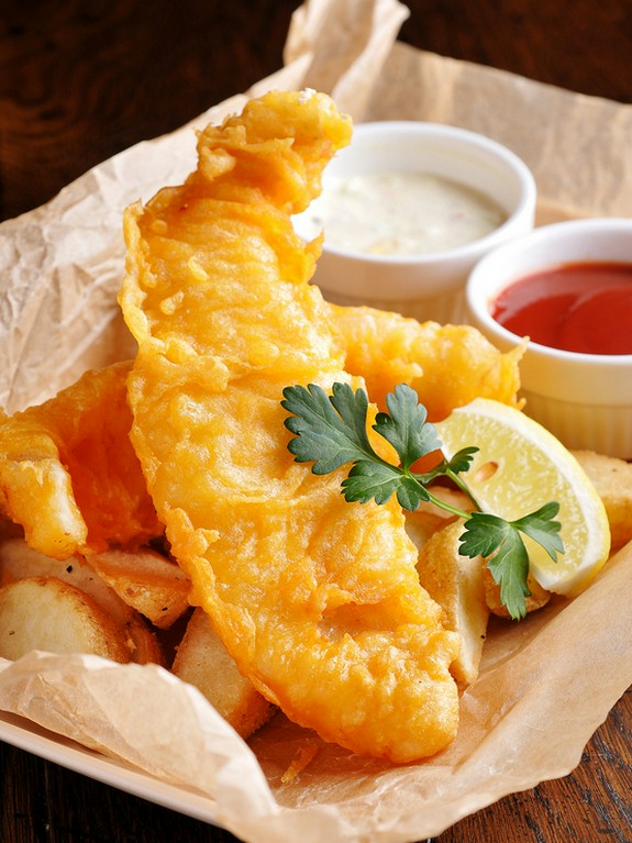 サクサクとした食感がクセになる！　『フィッシュ＆チップス』