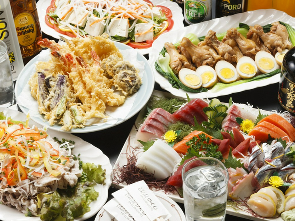 お好きな料理をたっぷりと『大皿コース』