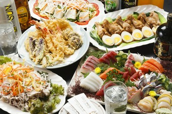 お好きな料理をたっぷりと『大皿コース』