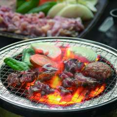湯布院 はねのいろ七輪焼盛合せ