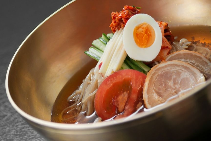 和風だしの亜李蘭特製 別邸冷麺