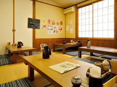 個室、お座敷席を完備