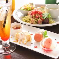 休日の選べるパスタランチ