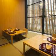 静かな時間が流れる落ち着いた空間