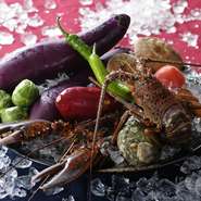 ★伊勢海老、オマール海老、鮑など、アラカルトメニューもご用意しております。（御予約の際にお伝えください）