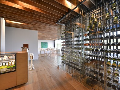 豊富なワインの数々