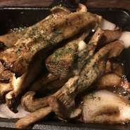 焦がしバターで...