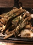 焦がしバターで...