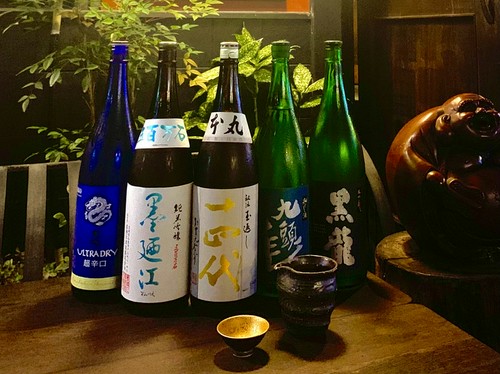 全国から厳選したこだわりの日本酒