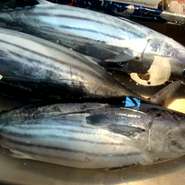 錦鮨の素材は店主が自分の目利きで築地市場にて直接仕入れています。もし召し上がりたい海鮮素材がございましたら、個々のお客様のために厳選して仕入れてまいります。ぜひご予約の際にお問い合わせください。