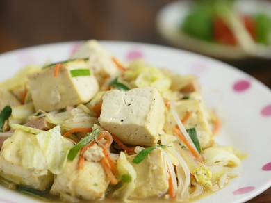 これぞ沖縄料理『豆腐ちゃんぷるー』