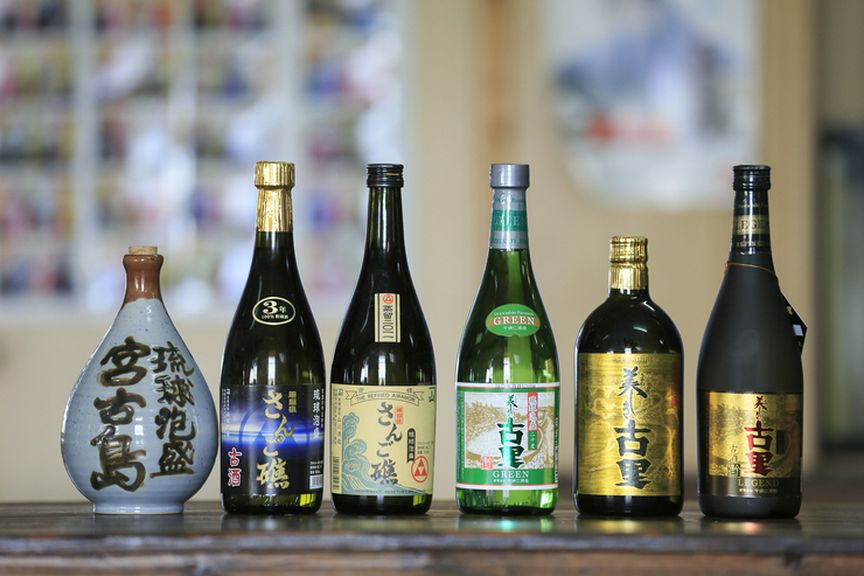 泡盛各種ございます