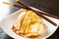 手作りアイス！　芳醇なナッツの味わいがたまりません。