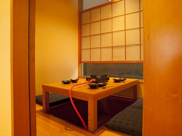 個室が充実しています