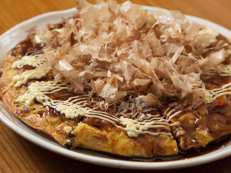 コースメニューで味わえる『玉子お好み焼き』