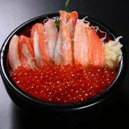 サーモンイクラ丼