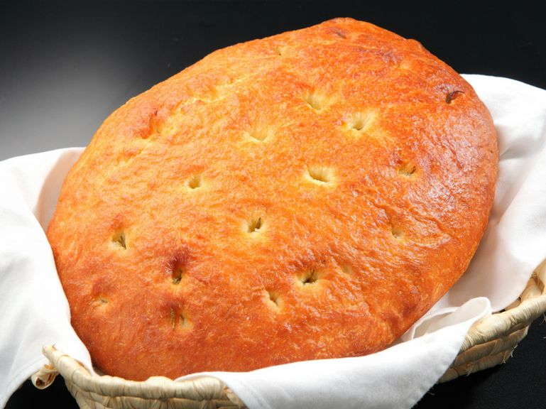 お店のオーブンで毎朝焼き上げる「フォカッチャ」