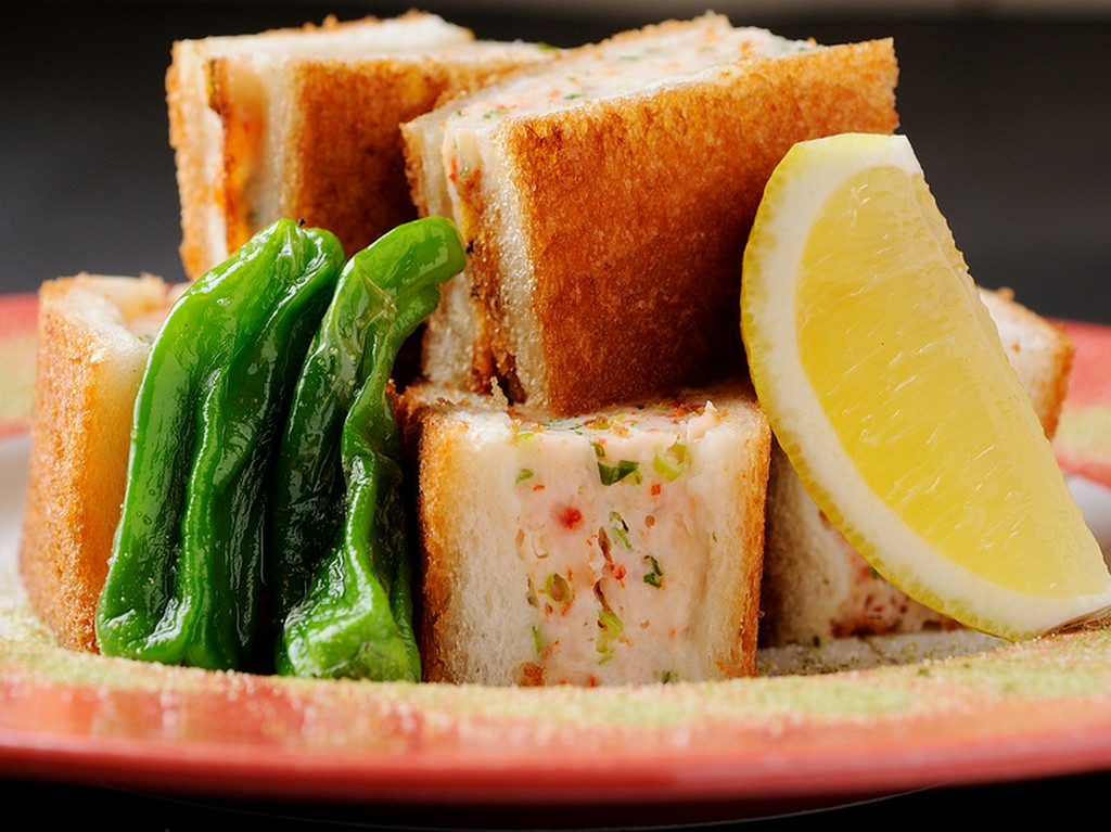 海老しんじょうパン挟み揚げ