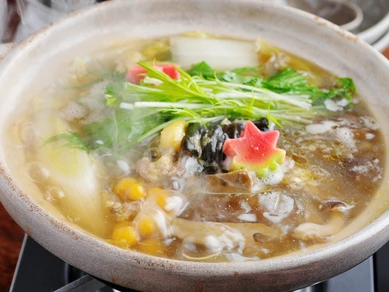 価格、味、ともに大満足の『すっぽん鍋』