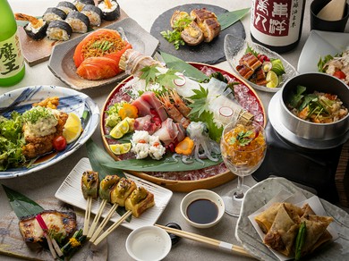 上質な個室で至高の海鮮料理を味わうワンランク上の忘年会を…