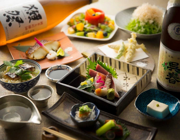 ★2-hour all-you-can-drink included [Enjoy seasonal ingredients] Seasonal fish, seasonal vegetables, etc... Banquet course 8800 yen