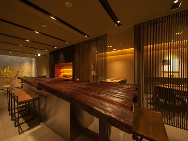 洗練された大人のパーティは7Fのモダンな和空間で楽しむ