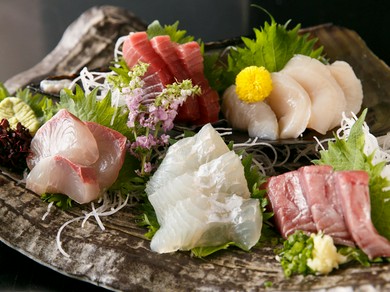 鮮度抜群の絶品『刺し身盛り合わせ』が楽しめるお店