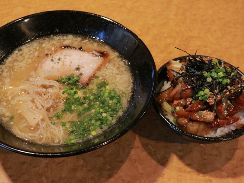 精隆麺セット　塩　すじめし