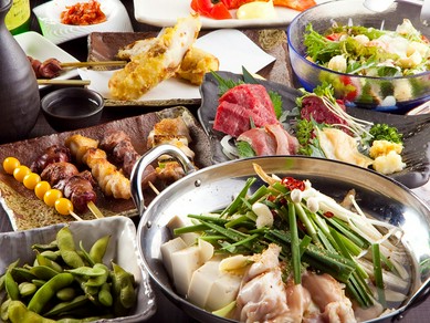 お得な鍋コースです！　飲み放題付きで3600円